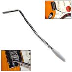 Guitar tremolo poke bar arm screw-in chrome with white head, Moku Custom Guitars, Nieuw, 4613CB, Ophalen of Verzenden