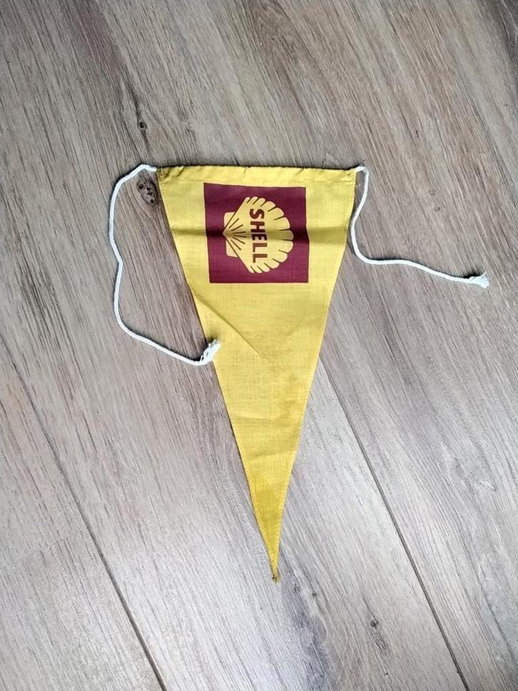 Shell vlaggetjes oud logo., Diversen, Vlaggen en Wimpels, Zo goed als nieuw, Ophalen of Verzenden