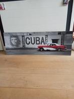 Cuba schilderij/ poster, Ophalen of Verzenden, Zo goed als nieuw