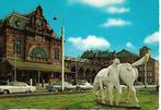 Groningen- -Station met Peerd van Ome Loeks., Verzenden, 1960 tot 1980, Gelopen, Groningen