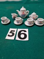 mini servies met gebakje, Antiek en Kunst, Ophalen of Verzenden