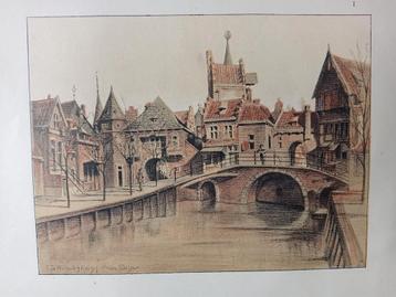 Hendrik Klijn Prent 1895 Nijmeegsche Poort beschikbaar voor biedingen