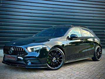 Mercedes-benz A-klasse 250 AMG NIGHT|PANO|BURMESTER|BLINDSPO beschikbaar voor biedingen