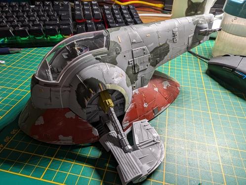 Slave 1 (Boba Fett) bouwmodel 1/88, Verzamelen, Star Wars, Nieuw, Overige typen, Verzenden