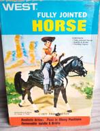 Johnny West Fairland toy 1977 FULLY JOINTED HORSE WITH BOX, Antiek en Kunst, Antiek | Speelgoed, Ophalen of Verzenden