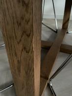 Ikea Morbylanga Tafel - Eikenfineer, Huis en Inrichting, Tafels | Eettafels, Ophalen, Eikenhout, 100 tot 150 cm, Rond