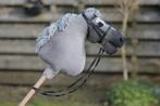 Hobbyhorse met hoofdstel, vachtkleur: Blue Roan // stokpaard, Nieuw, Ophalen of Verzenden
