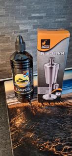 Deco Standfackel + Farm Light Lampolie - ZGAN, Ophalen, Zo goed als nieuw
