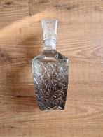 Karaf glas  iets getint 24cm hoog, Ophalen, Minder dan 5 flessen, Minder dan 50 cm, Glas