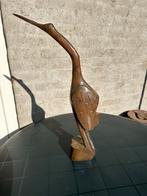 Houten Decoratie Vogel - Handgesneden, Ophalen, Gebruikt, Hout, Dierenbeeld