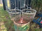 Vintage Aardappelmand, Huis en Inrichting, Woonaccessoires | Schalen en Manden, Ophalen of Verzenden, Gebruikt, Rond, Overige materialen