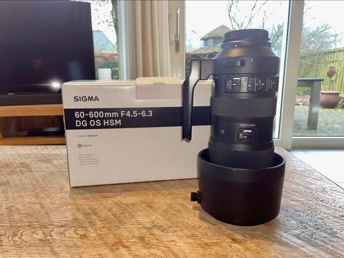 Sigma 60-600 mm F4.5-6.3 DG voor Canon met teleconverter, Audio, Tv en Foto, Fotografie | Lenzen en Objectieven, Zo goed als nieuw