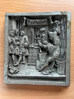 Tinnen relief, Antiek en Kunst, Ophalen of Verzenden