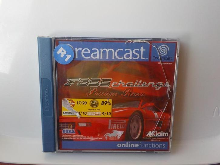 Sega Dreamcast spel F355 challenge Passione Rossa, Spelcomputers en Games, Games | Sega, Gebruikt, Saturn of Dreamcast, Racen en Vliegen
