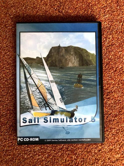 Stentec Sail Simulator 5 met helmstok, Spelcomputers en Games, Games | Pc, Gebruikt, Simulatie, 1 speler, Vanaf 3 jaar, Eén computer