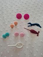 Vintage / jaren 80 broches en clip oorbellen, Ophalen of Verzenden, Zo goed als nieuw, Staal, Navelpiercing