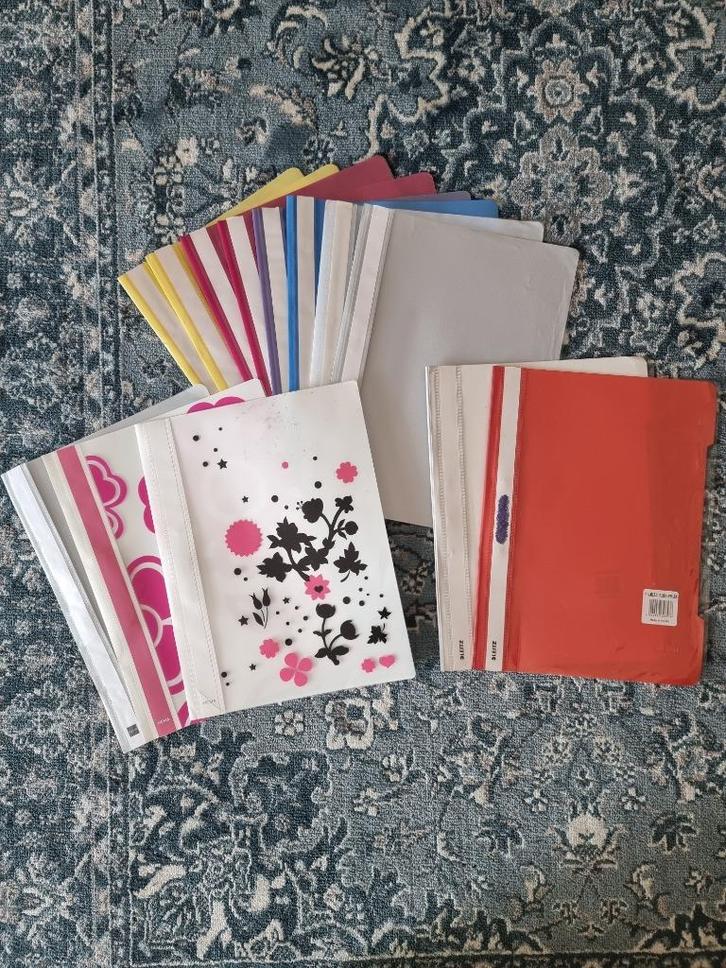 Snelhechters / Mapjes, Diversen, Schoolbenodigdheden, Gebruikt, Verzenden