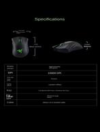 Razer Purgatory Viper Standaard Editie 6400 DPI, Computers en Software, Desktop Pc's, Verzenden, Zo goed als nieuw, Met videokaart
