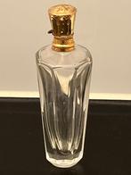 Parfumflesje met Stopper Kristal 14 Karaat Goud 9cm, Ophalen of Verzenden, Gebruikt, Parfumfles