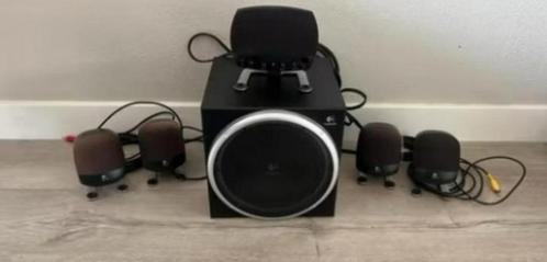Logitech speaker set Type: Z-640, Computers en Software, Pc speakers, Gebruikt, Audiokanaal 5.1, Ophalen of Verzenden