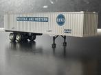 DB2820: US Truck: container oplegger, Hobby en Vrije tijd, Modelauto's | 1:87, Ophalen of Verzenden, Gebruikt, Bus of Vrachtwagen