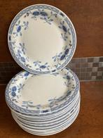 DE gebaksbordjes en kop en schotel, Huis en Inrichting, Keuken | Servies, Ophalen of Verzenden, Zo goed als nieuw, Overige stijlen