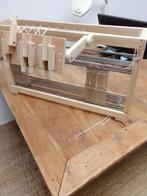 Tafelweefgetouw 80 cm 8 schachten opklapbaar zelfbouw, Hobby en Vrije tijd, Ophalen, Gebruikt