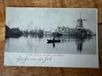 Grouw Gezicht op Sein-Polle - Grou Leeuwarden, Verzamelen, Ophalen of Verzenden, Voor 1920, Ongelopen, Friesland
