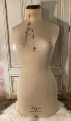 Brocante oude torso - buste - paspop / Frans, Huis en Inrichting, Ophalen, Gebruikt, Nvt, Nvt
