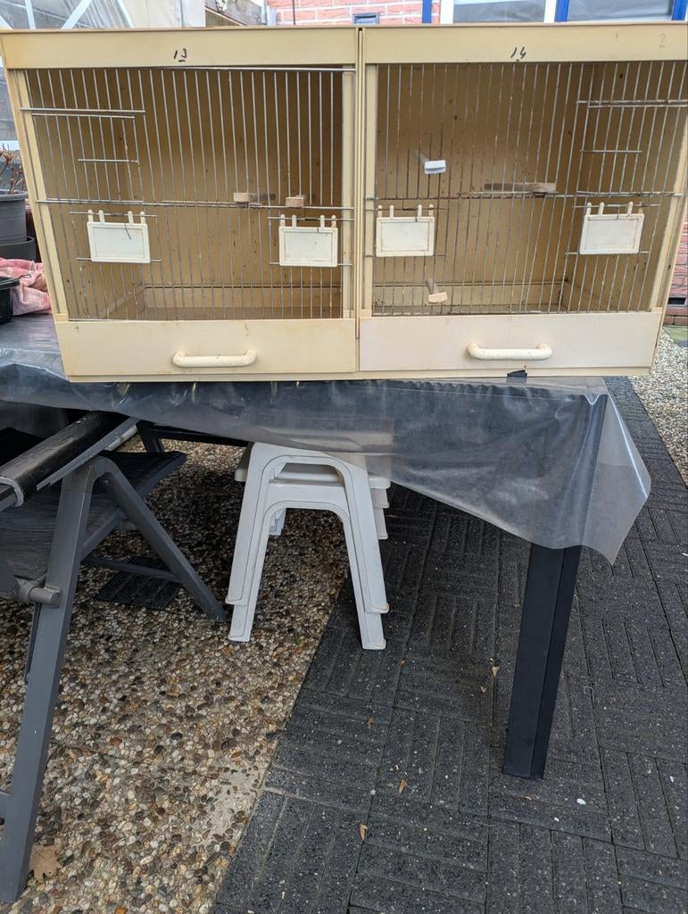 Broedkooi kunststof., Dieren en Toebehoren, Vogels | Hokken en Kooien, Ophalen, Zo goed als nieuw, Kunststof, Broedkooi of Kweekkooi