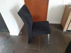 Kamerstoelen, Huis en Inrichting, Stoelen, Ophalen, Gebruikt, Zwart, Stof