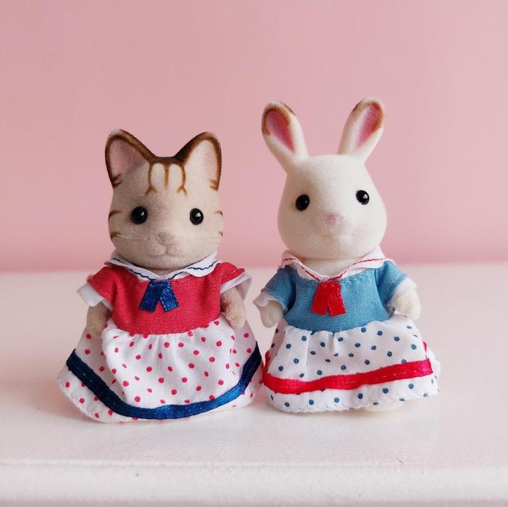 Sylvanian Families Vrienden aan zee (Seaside Friends), Kinderen en Baby's, Speelgoed | Poppenhuizen, Zo goed als nieuw, Poppenhuispop