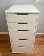 Ikea ALEX Ladeblok Wit, Huis en Inrichting, Kasten | Ladekasten, Ophalen, Gebruikt, 5 laden of meer, Minder dan 100 cm