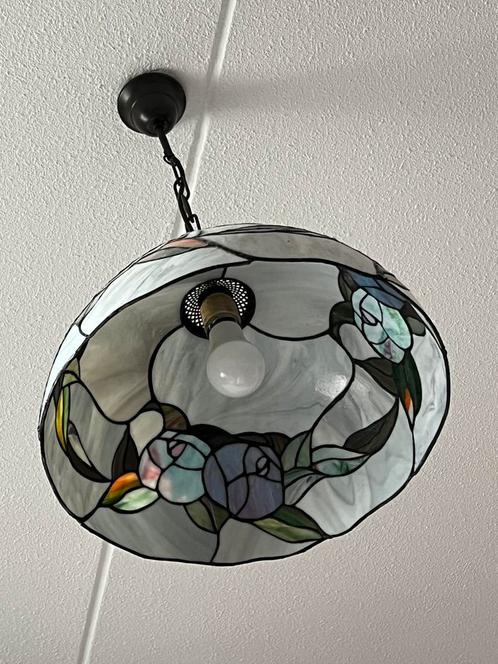 Grote Tiffany hanglamp, Huis en Inrichting, Lampen | Hanglampen, Zo goed als nieuw, Minder dan 50 cm, Ophalen