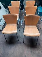 Fritz Hansen stoel(en), Huis en Inrichting, Ophalen of Verzenden, Gebruikt, Vijf, Zes of meer stoelen