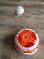 Leuk kattenspeelgoed: stoffen bal aan een veer, Dieren en Toebehoren, Ophalen of Verzenden, Gebruikt