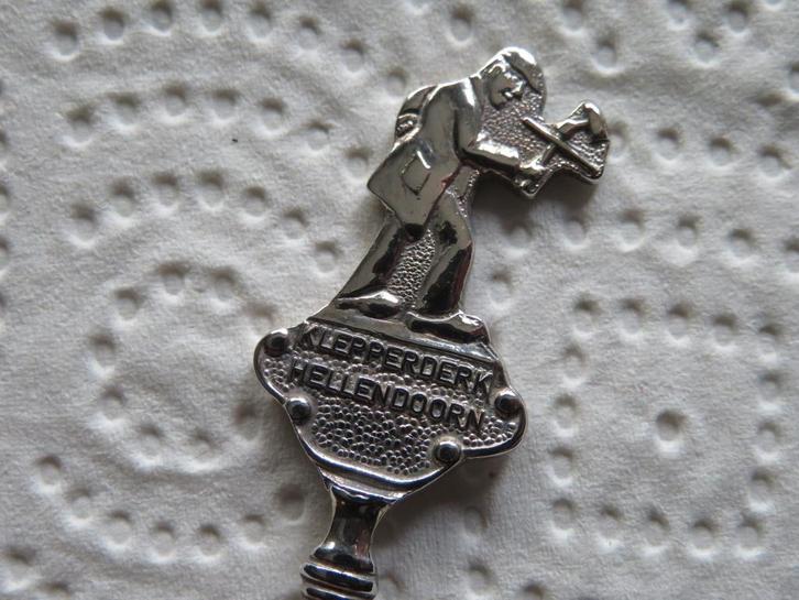 Lepeltje Klepperderk Hellendoorn, Nachtwaker / Dorpsomroeper, Verzamelen, Porselein, Kristal en Bestek, Nieuw, Bestek, Overige materialen