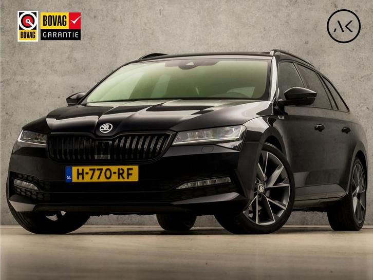 Skoda Superb Combi 1.5 TSI Sportline 150Pk Automaat (PANORAM, Auto's, Skoda, Bedrijf, Te koop, Superb, ABS, Achteruitrijcamera