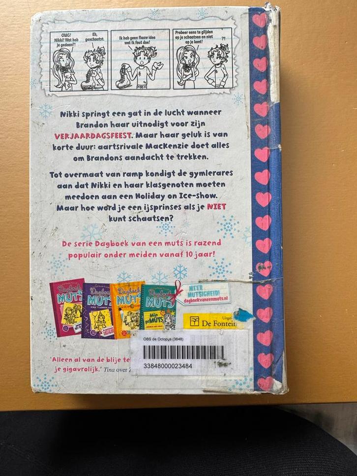 Dagboek van een Muts - 2 Boeken, Boeken, Kinderboeken | Jeugd | onder 10 jaar, Gelezen, Fictie algemeen, Ophalen of Verzenden