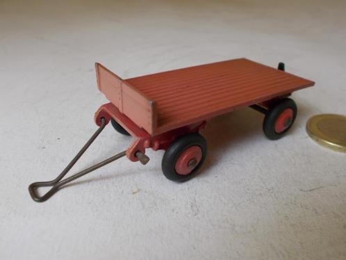 1949 Dinky Toys 25G SMALL TRAILER (Red.) -N-., Hobby en Vrije tijd, Modelauto's | 1:43, Gebruikt, Tractor of Landbouw, Dinky Toys