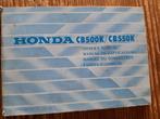 Honda CB 500K.Manual., Motoren, Handleidingen en Instructieboekjes, Ophalen of Verzenden, Honda