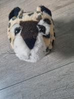Luipaard panter kop wanddecoratie knuffel pluche, Ophalen of Verzenden, Zo goed als nieuw