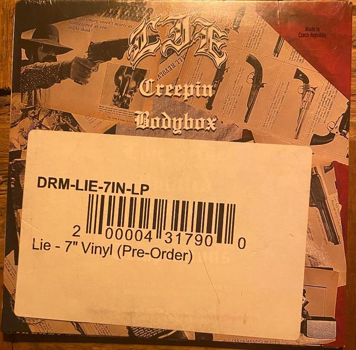Lie – L.R.H.C. Vinyl, 7", EP US 2024 RARE HARDCORE PUNK!!, Cd's en Dvd's, Vinyl Singles, Nieuw in verpakking, EP, Overige genres