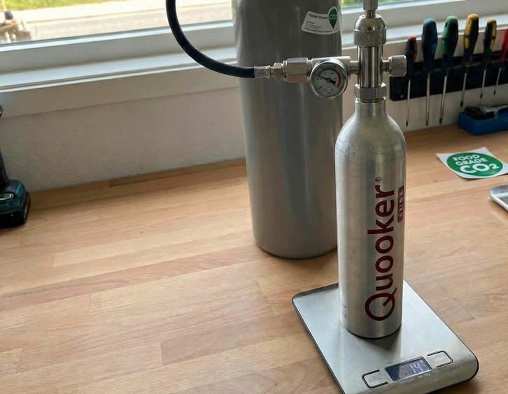 Quooker cube cilinder vullen, Witgoed en Apparatuur, Bruiswatermachines, Ophalen