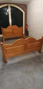 Eiken bedombouw, Ophalen, Gebruikt, Overige kleuren, Tweepersoons