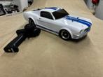 Te koop: 1965 Shelby Mustang op zgan Tamiya TT-01E chassis, Hobby en Vrije tijd, Elektro, Ophalen of Verzenden, Zo goed als nieuw