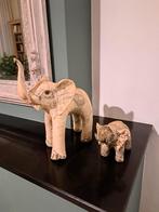 Vintage Oesterschelp Olifanten, Ophalen