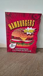 Hamburgers - een spannend culinair avontuur, Ophalen of Verzenden, Zo goed als nieuw, Overige gebieden, Tapas, Hapjes en Dim Sum