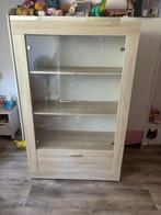 Nette vitrinekast Leen Bakker, Huis en Inrichting, Kasten | Vitrinekasten, Ophalen, 50 tot 100 cm, Zo goed als nieuw, 150 tot 200 cm