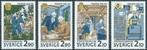 Zweden - Mi 1399/1402 - Serie - Postfris, Ophalen of Verzenden, Zweden, Postfris